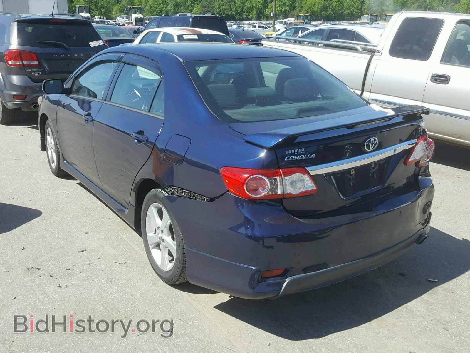 2013 TOYOTA COROLLA BA - VIN: 2T1BU4EE3DC978318 - Фото 3
