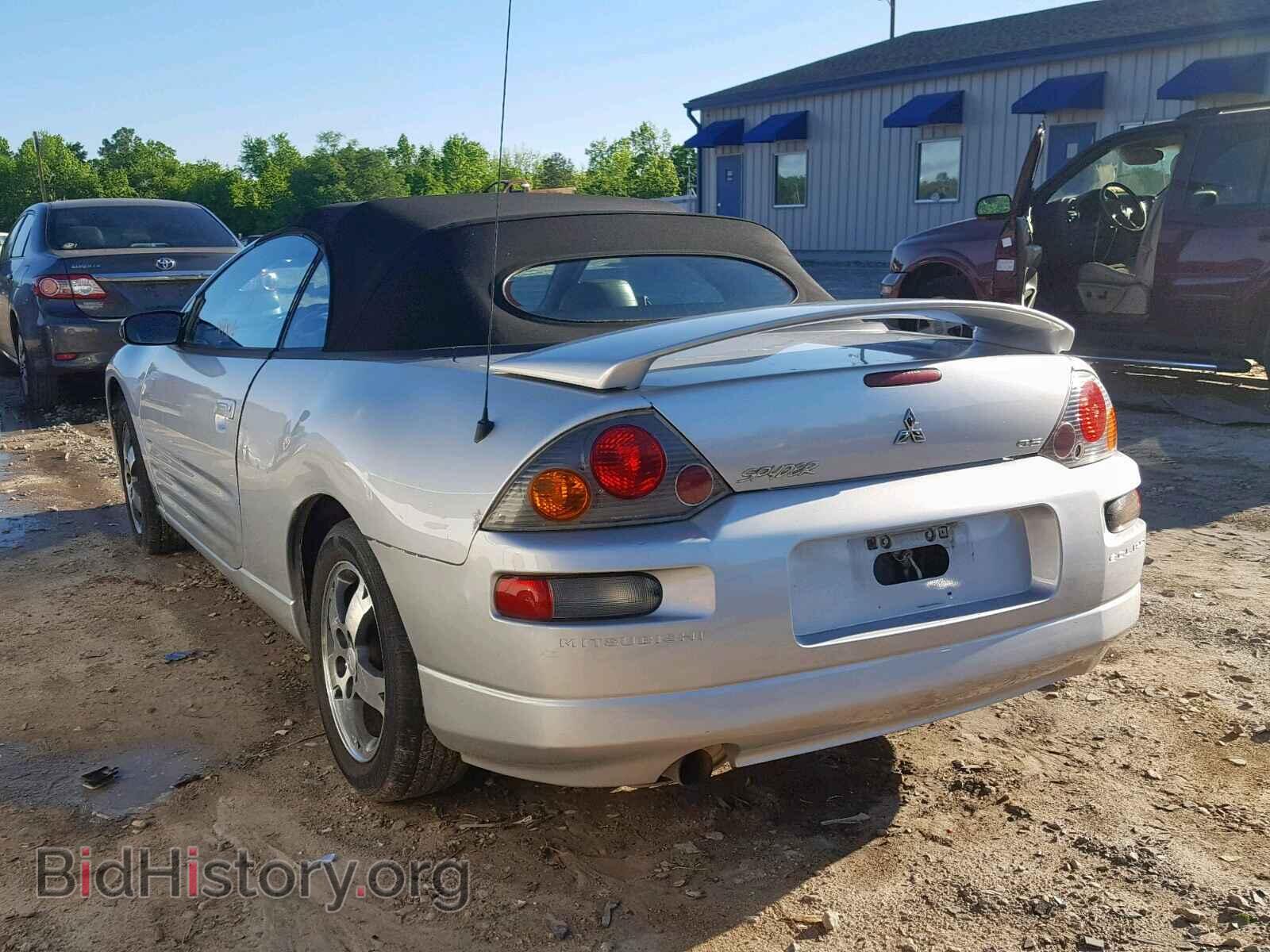 2003 MITSUBISHI ECLIPSE - VIN: 4A3AE45G83E204570 - Фото 3