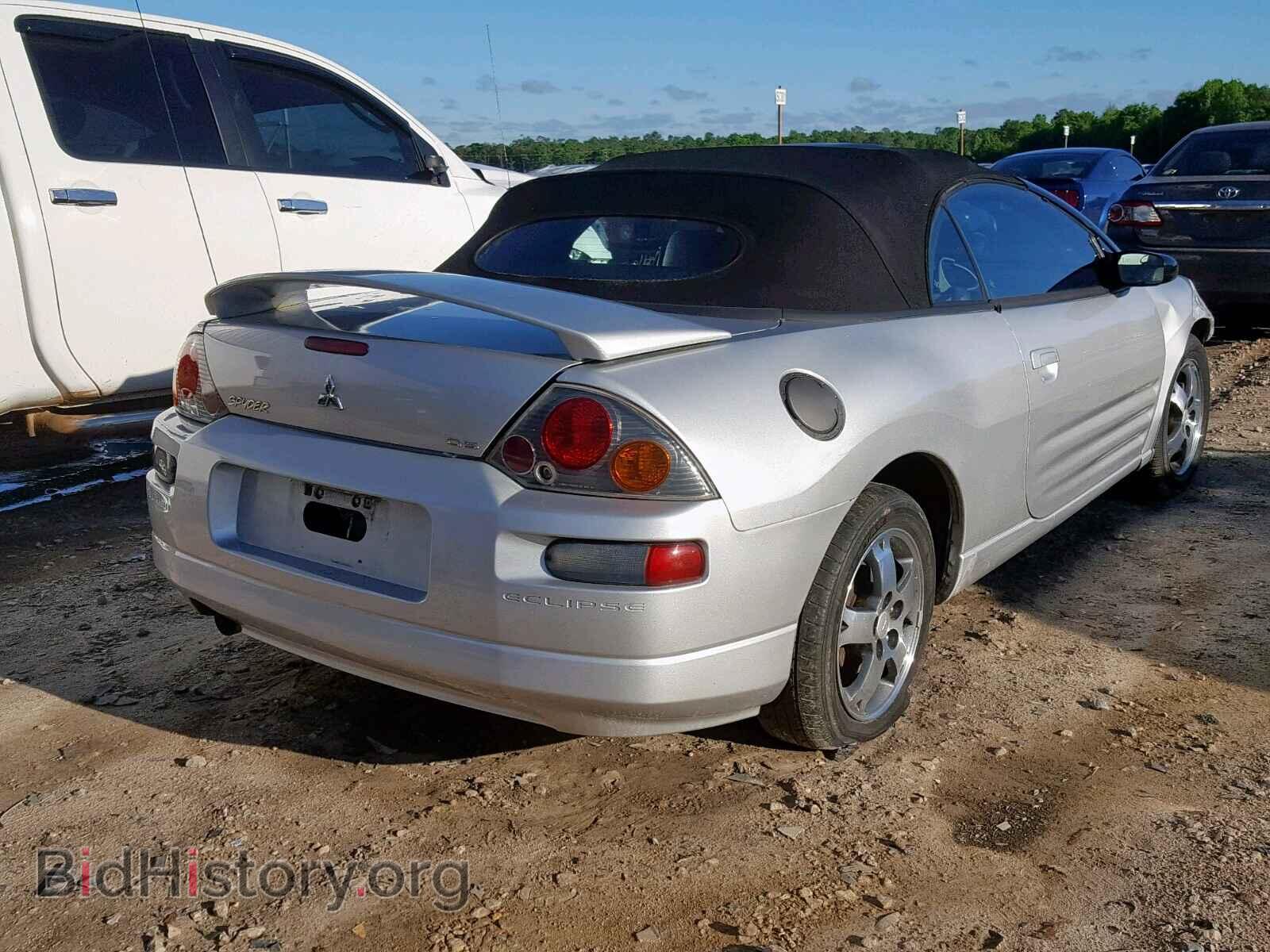 2003 MITSUBISHI ECLIPSE - VIN: 4A3AE45G83E204570 - Фото 4