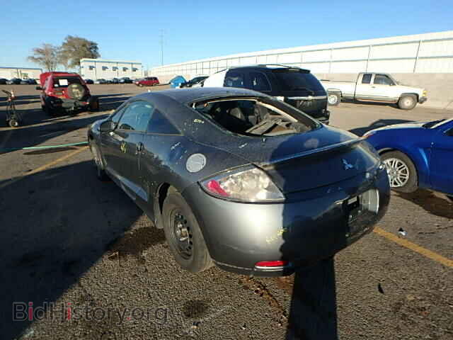 2006 MITSUBISHI ECLIPSE - VIN: 4A3AK44T16E032944 - Фото 3