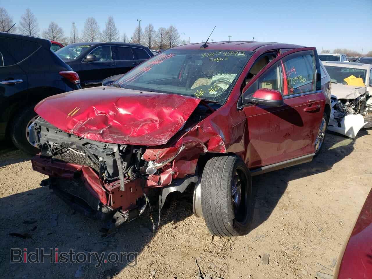 2014 FORD EDGE - VIN: 2FMDK4KC5EBB12692 - Фото 2