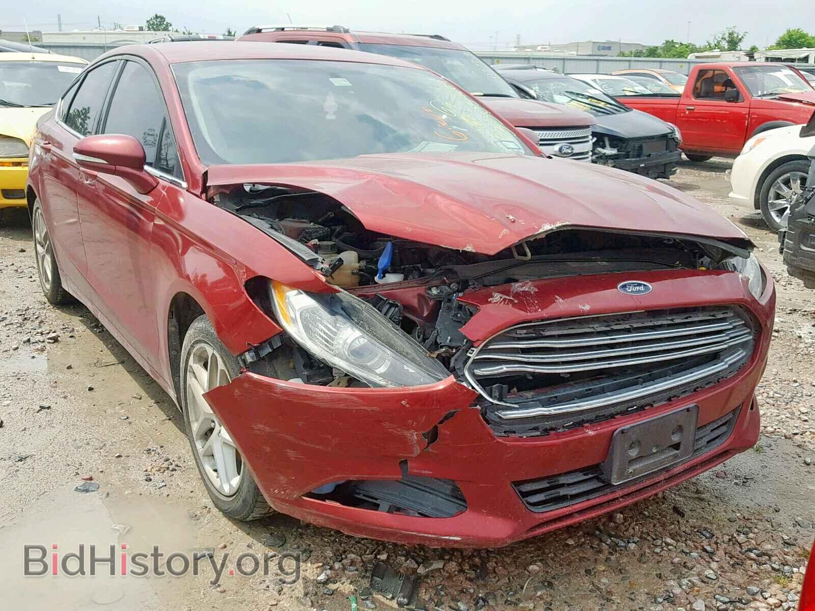 Photo 3FA6P0H70DR176937 - FORD FUSION SE 2013