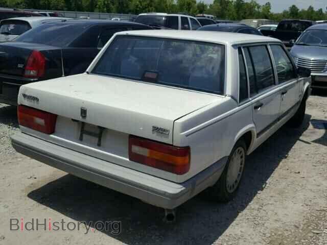 1990 VOLVO 740 - VIN: YV1FA8849L1490587 - Фото 4