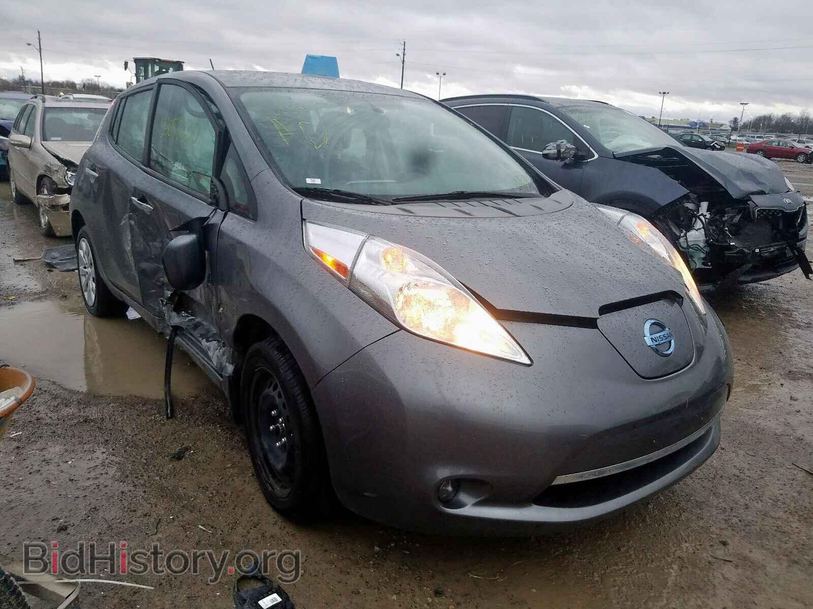 Фотография 1N4AZ0CP1FC302445 - NISSAN LEAF 2015