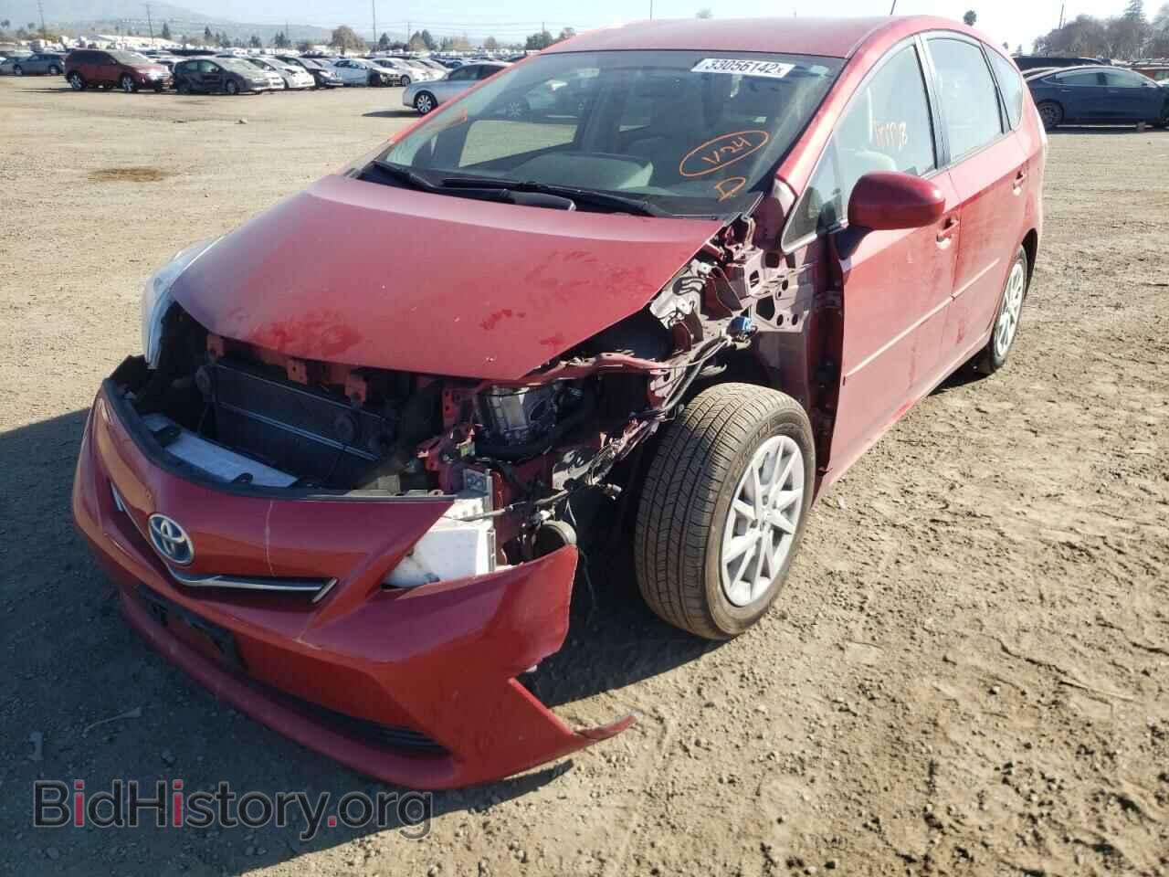 2012 TOYOTA PRIUS - VIN: JTDZN3EU5C3184117 - Фото 2
