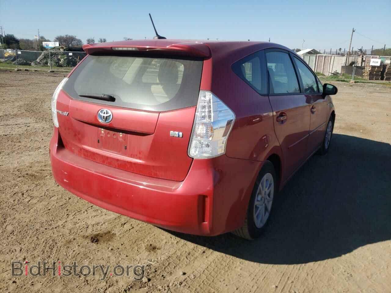 2012 TOYOTA PRIUS - VIN: JTDZN3EU5C3184117 - Фото 4