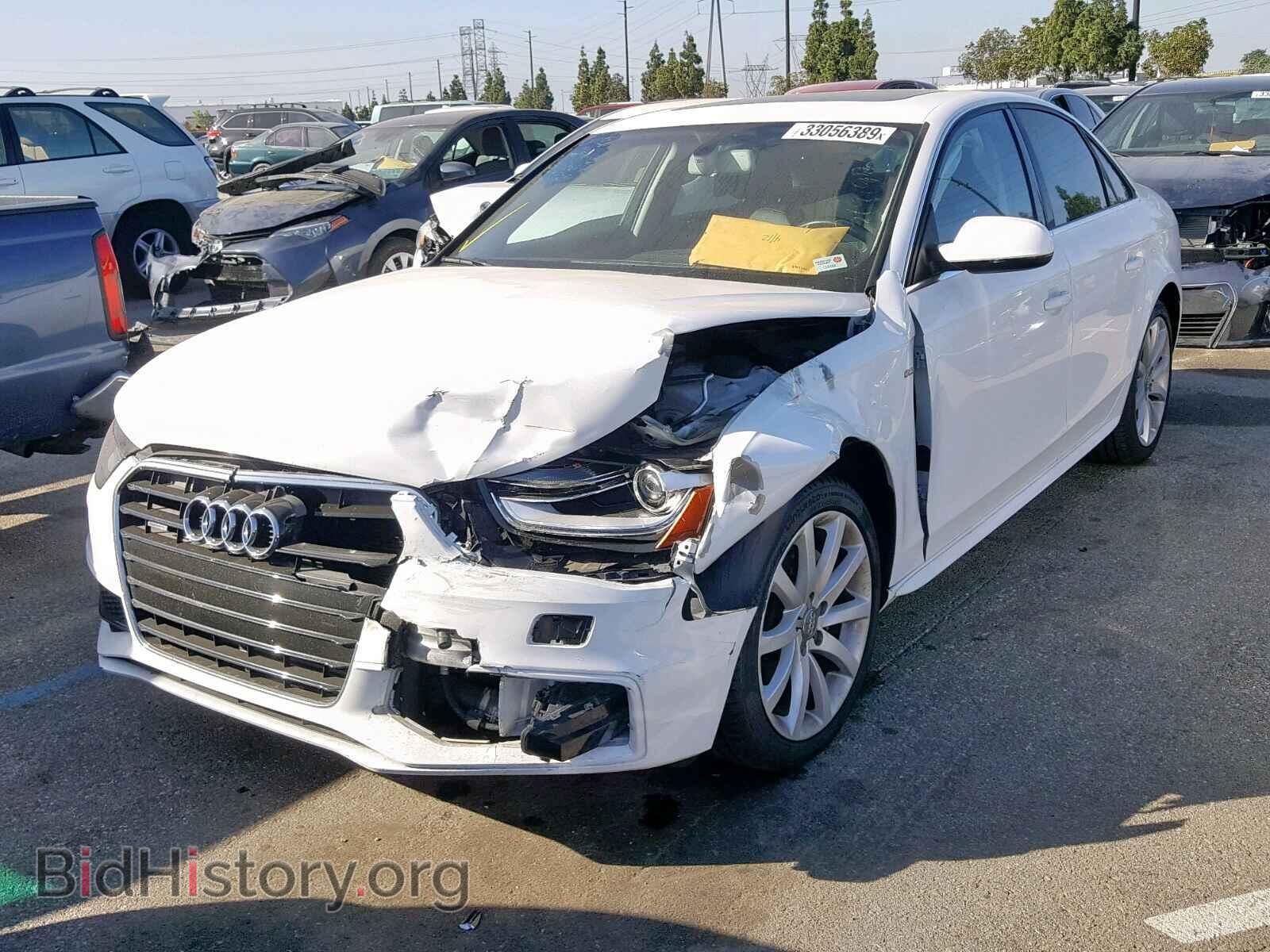 2014 AUDI A4 - VIN: WAUBFAFL4EN020080 - Photo 2