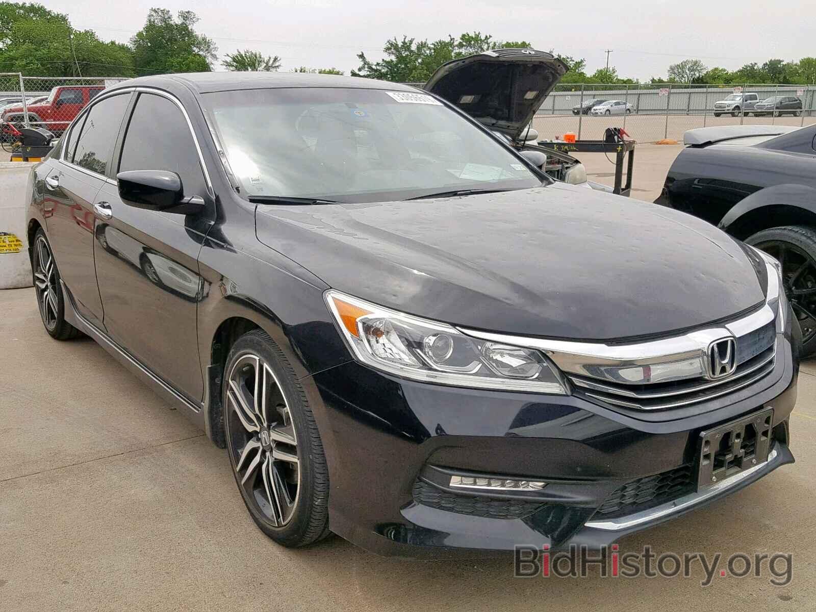 Photo 1HGCR2F5XGA083721 - HONDA ACCORD SPO 2016