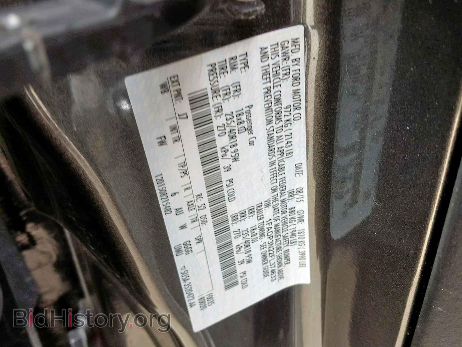 2015 FORD FOCUS - VIN: 1FADP3N22FL374633 - Фото 10