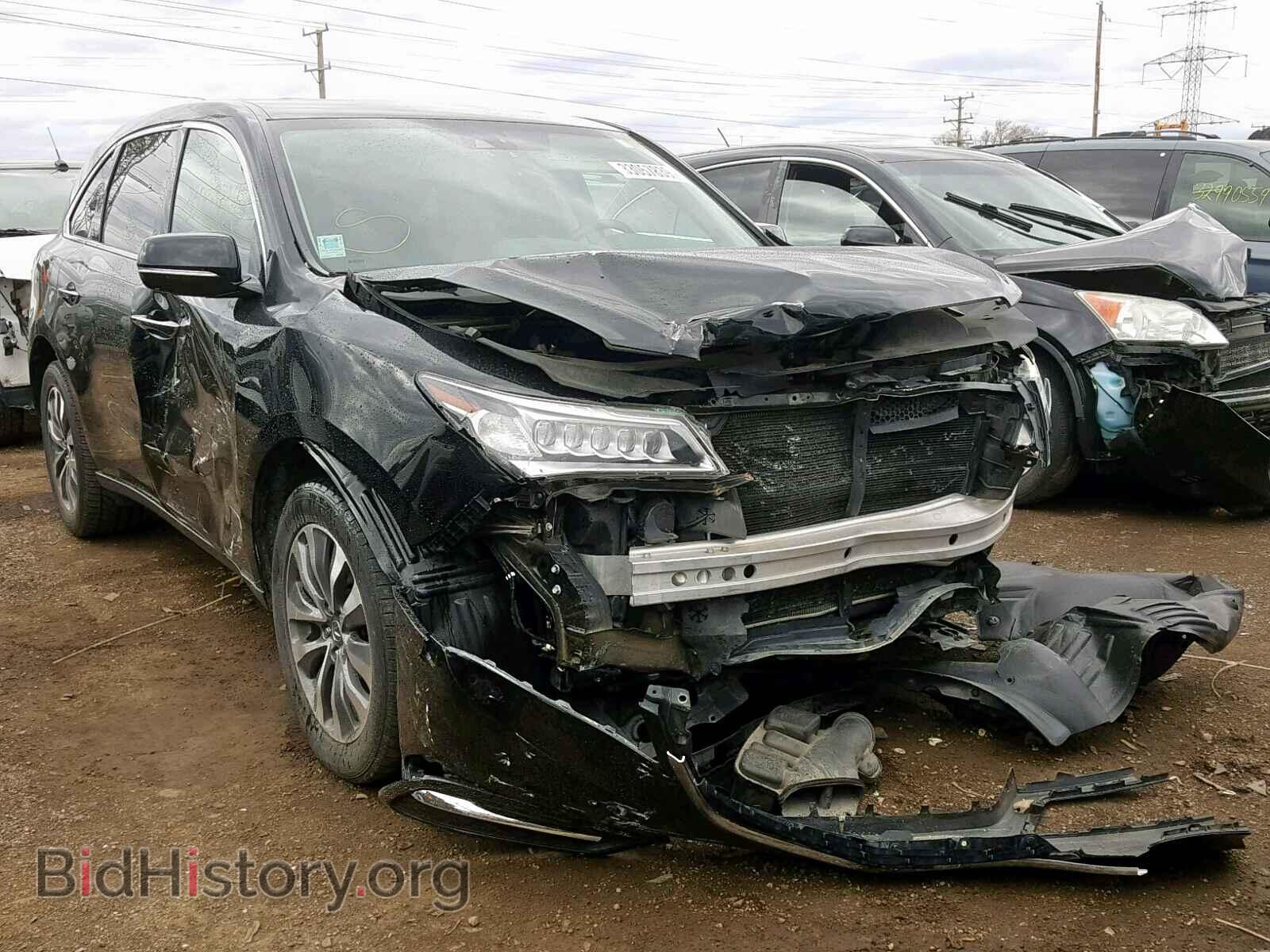 Фотография 5FRYD4H47EB003362 - ACURA MDX 2014