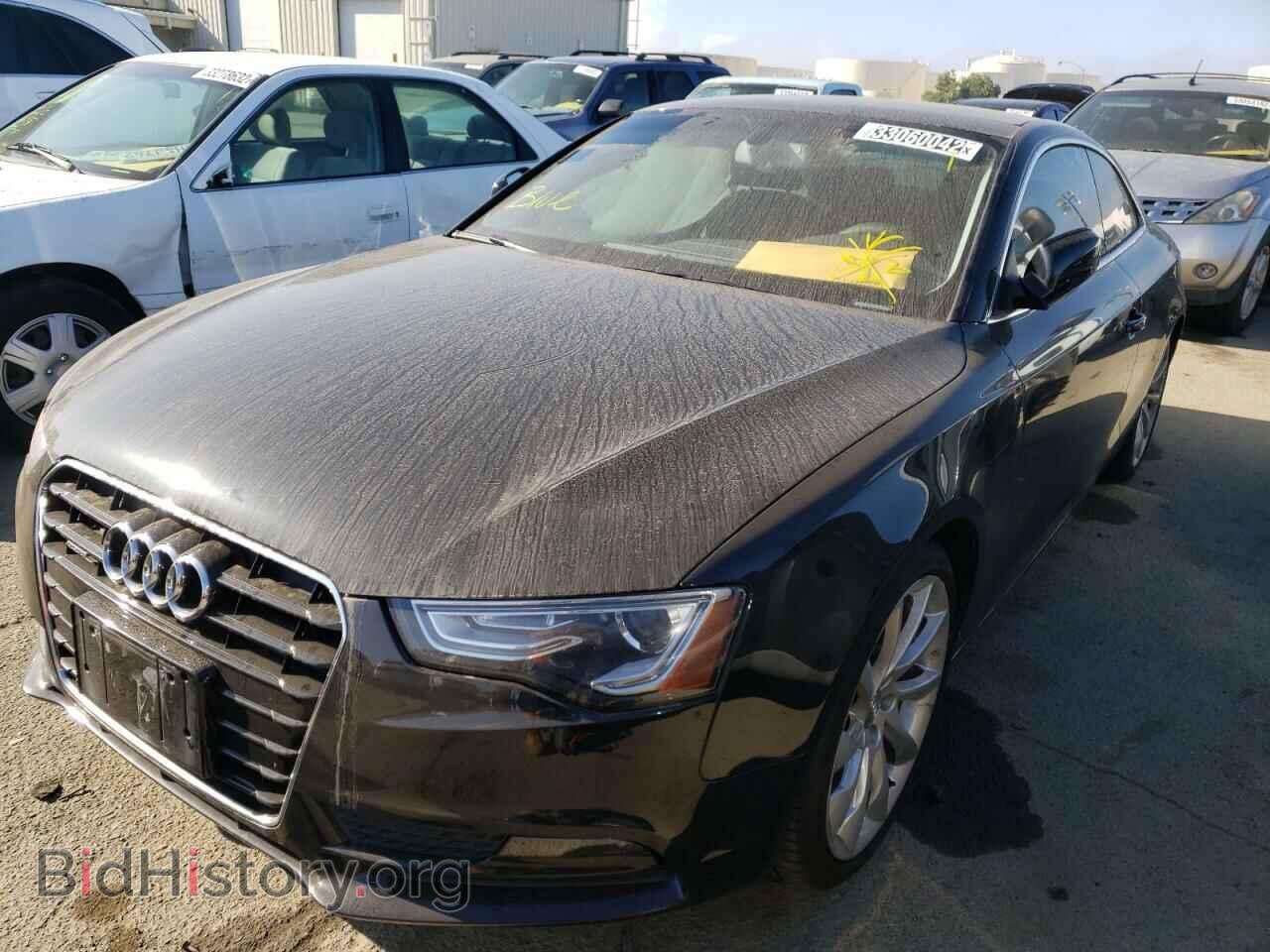 2013 AUDI A5 - VIN: WAULFAFR4DA011975 - Фото 2
