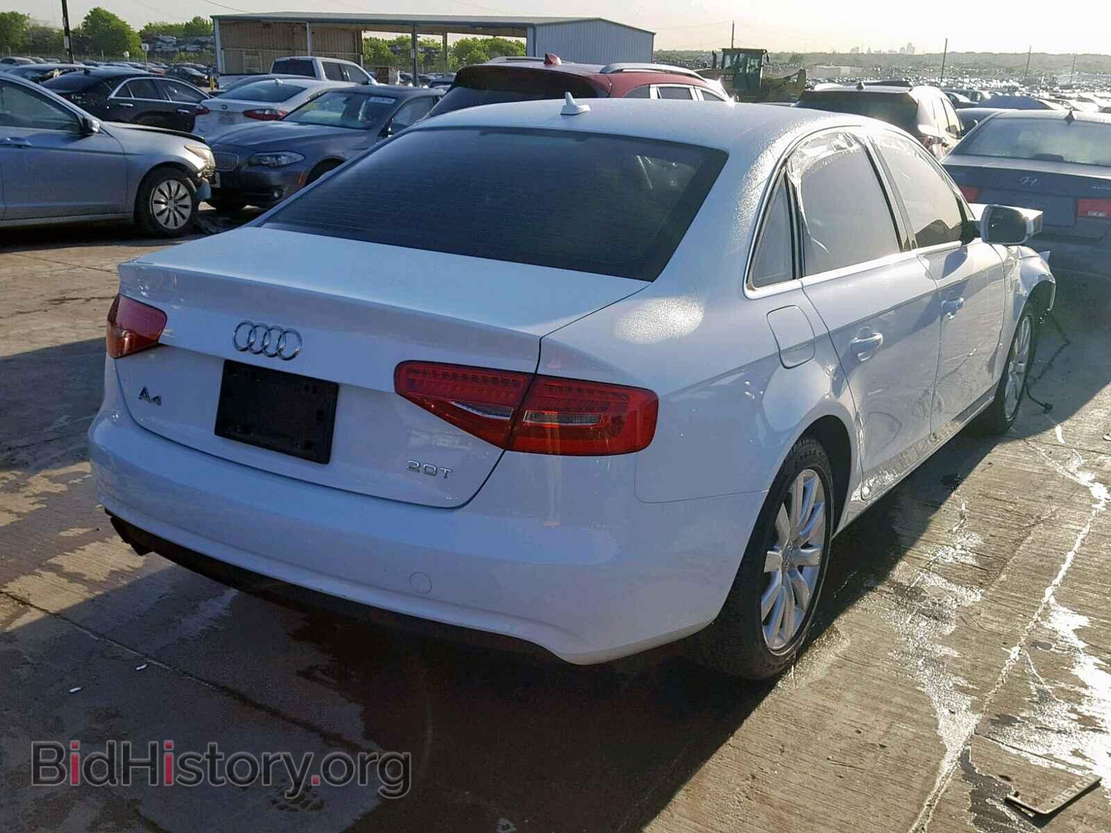 2013 AUDI A4 - VIN: WAUAFAFL3DA150742 - Фото 4