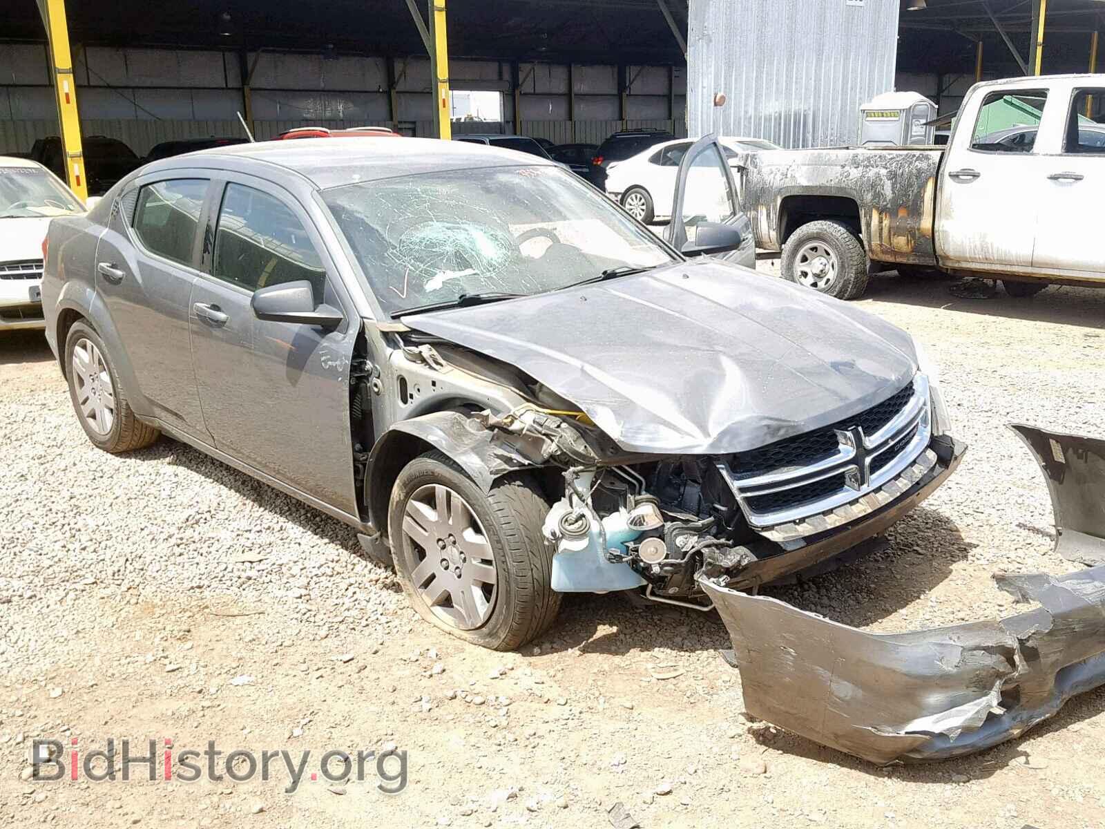 Photo 1C3CDZAB2CN265665 - DODGE AVENGER 2012