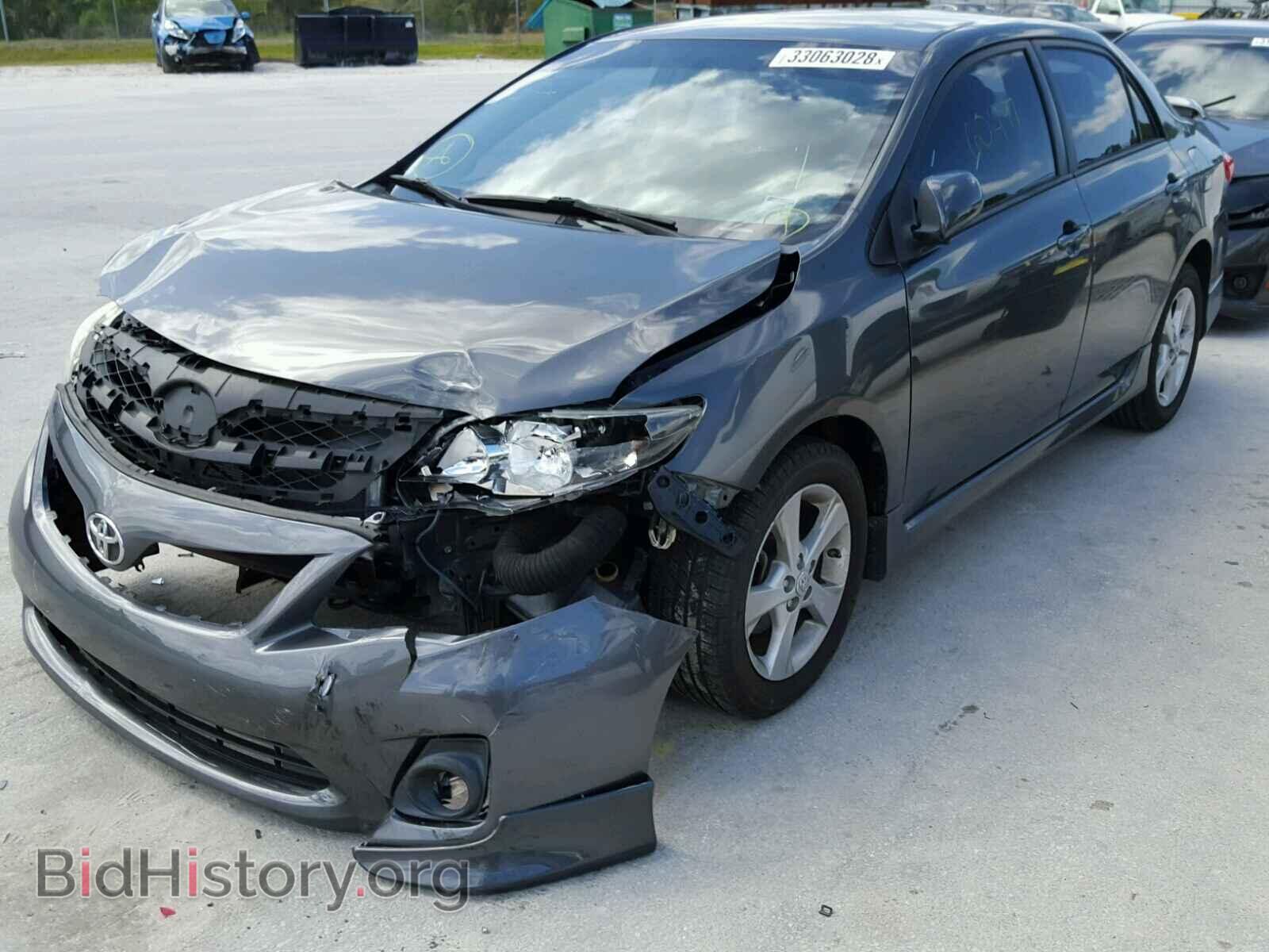 2013 TOYOTA COROLLA BA - VIN: 2T1BU4EEXDC934025 - Фото 2