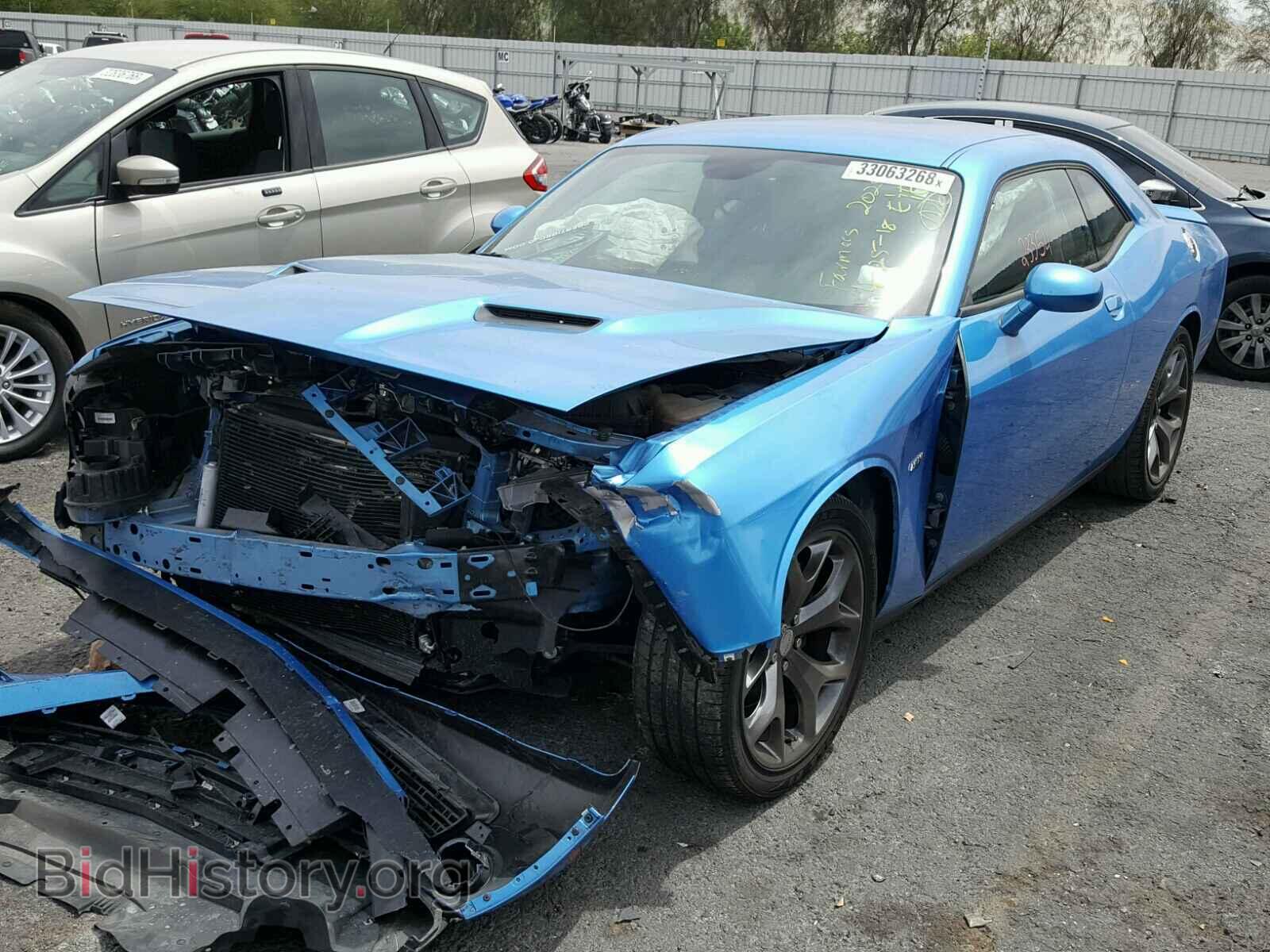 2015 DODGE CHALLENGER - VIN: 2C3CDZAT4FH788224 - Фото 2