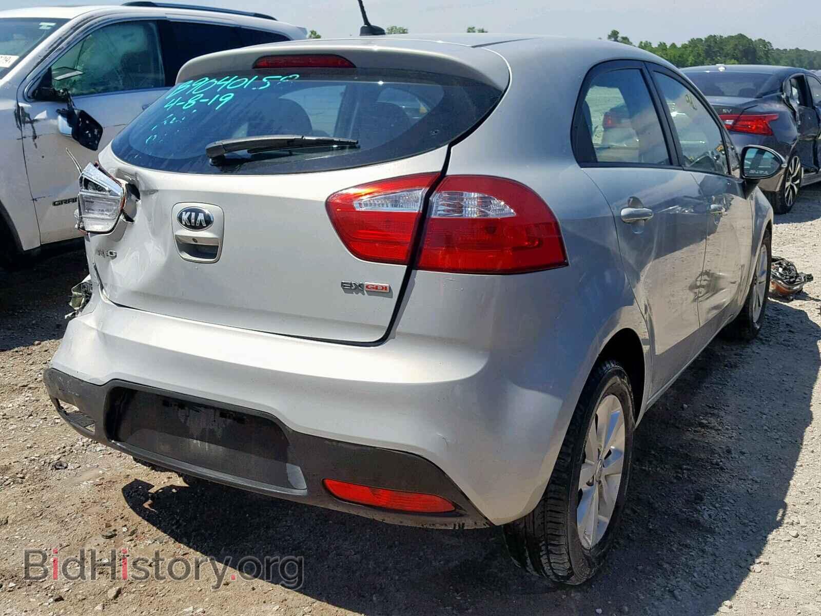 2013 KIA RIO - VIN: KNADN5A39D6209567 - Фото 4