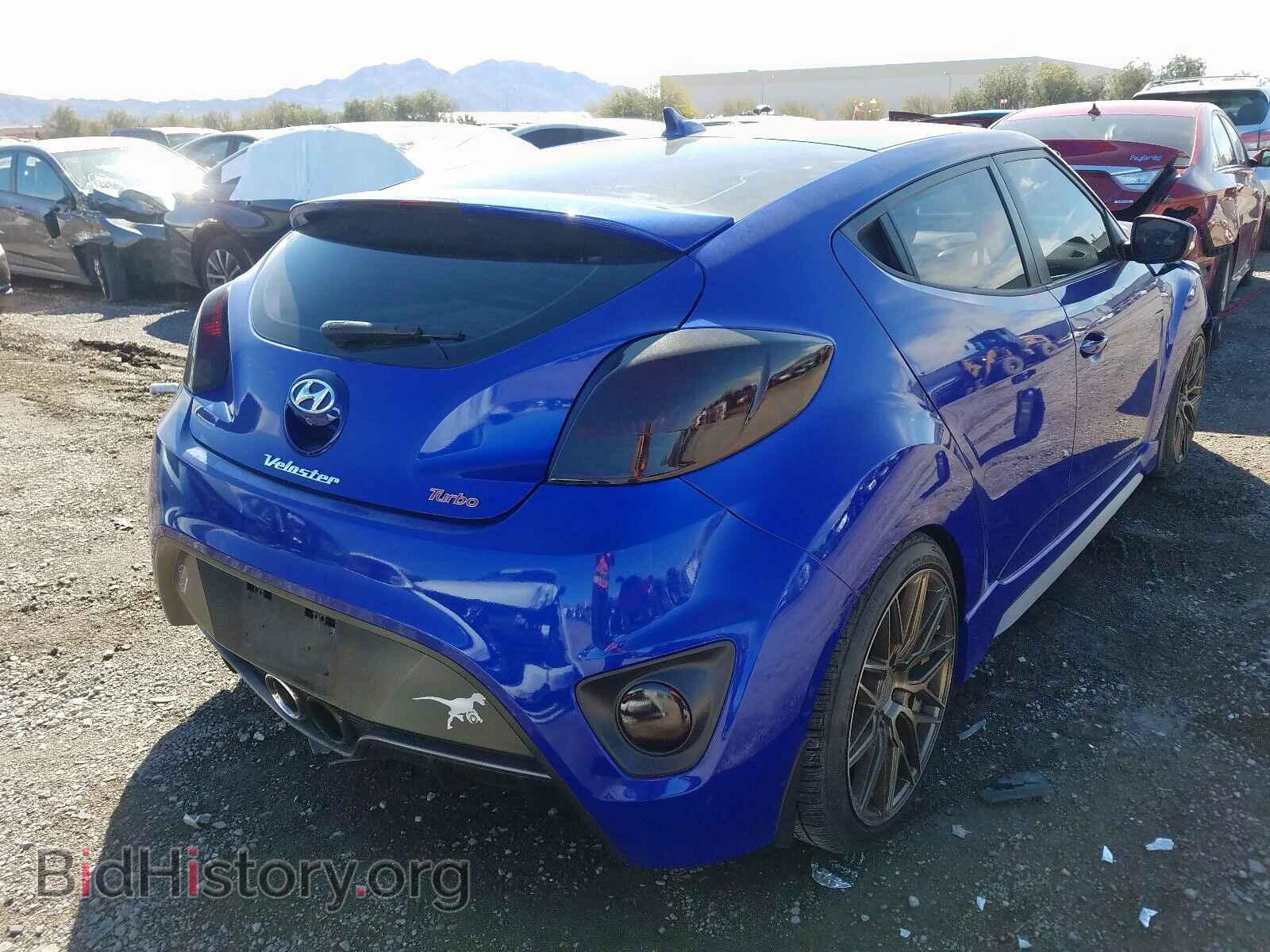 2014 HYUNDAI VELOSTER - VIN: KMHTC6AE4EU201946 - Фото 4