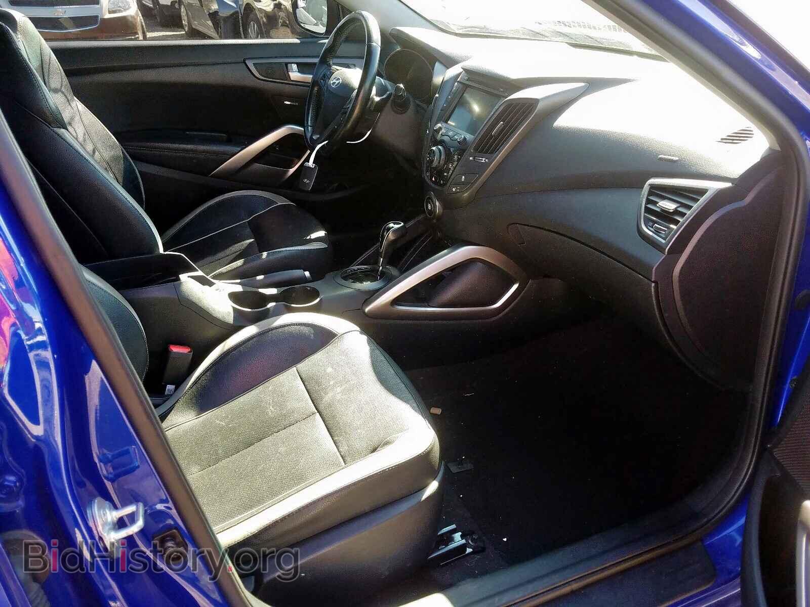 2014 HYUNDAI VELOSTER - VIN: KMHTC6AE4EU201946 - Фото 5