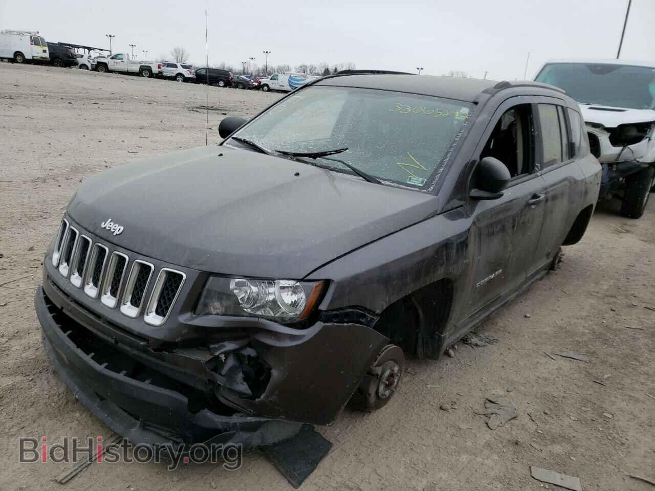 2016 JEEP COMPASS - VIN: 1C4NJDBB0GD556546 - Фото 2