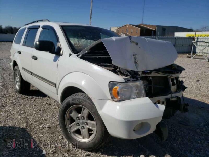 2008 Dodge DURANGO Durango SL (VIN 1D8HB48N38F128523) — photo 1 of 10, Copart, damage: front end