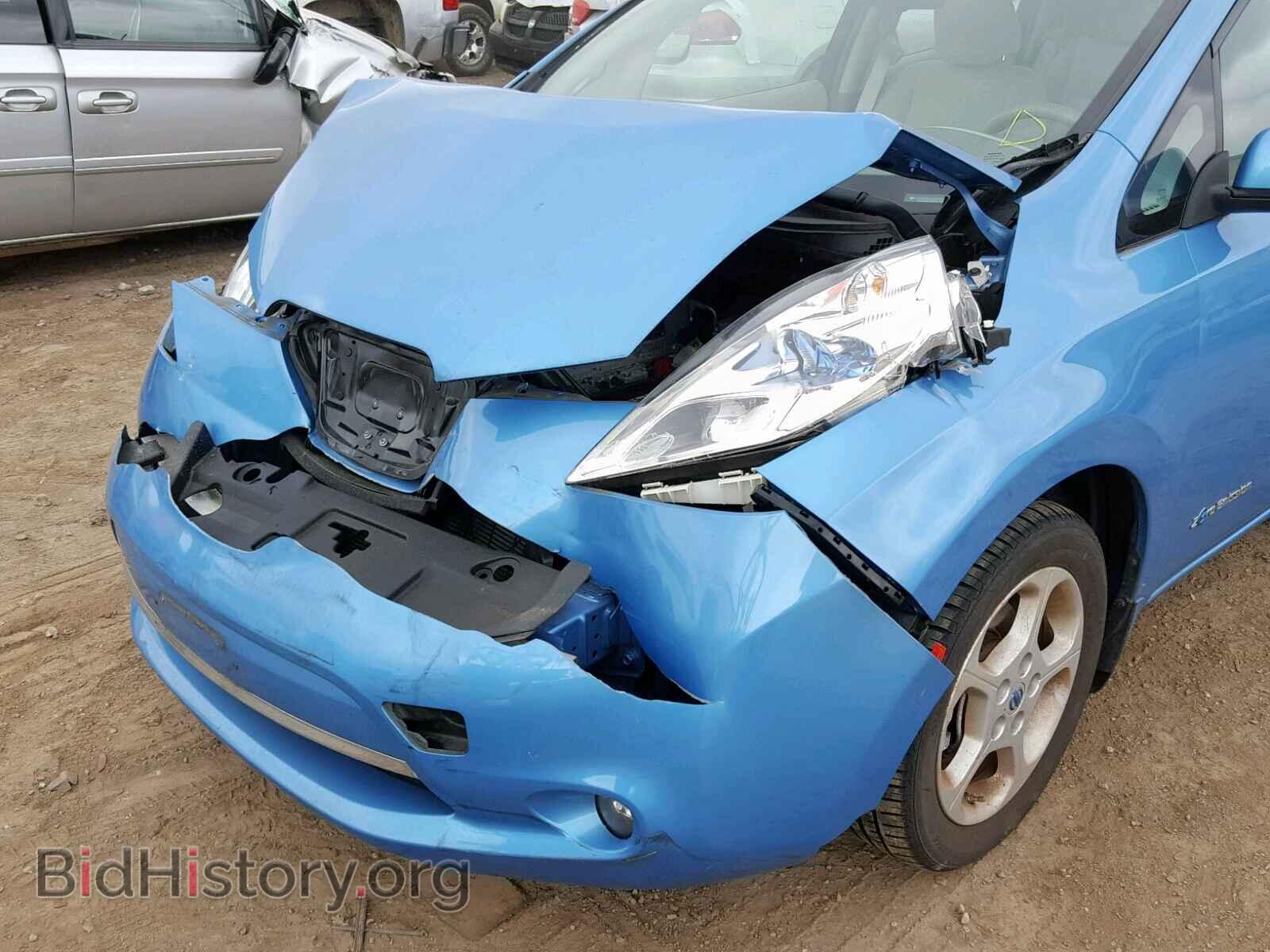 2013 NISSAN LEAF - VIN: 1N4AZ0CP0DC423366 - Фото 9