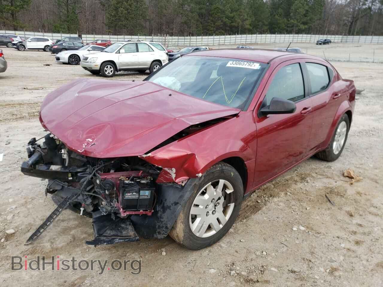 2014 DODGE AVENGER - VIN: 1C3CDZAB4EN215174 - Фото 2