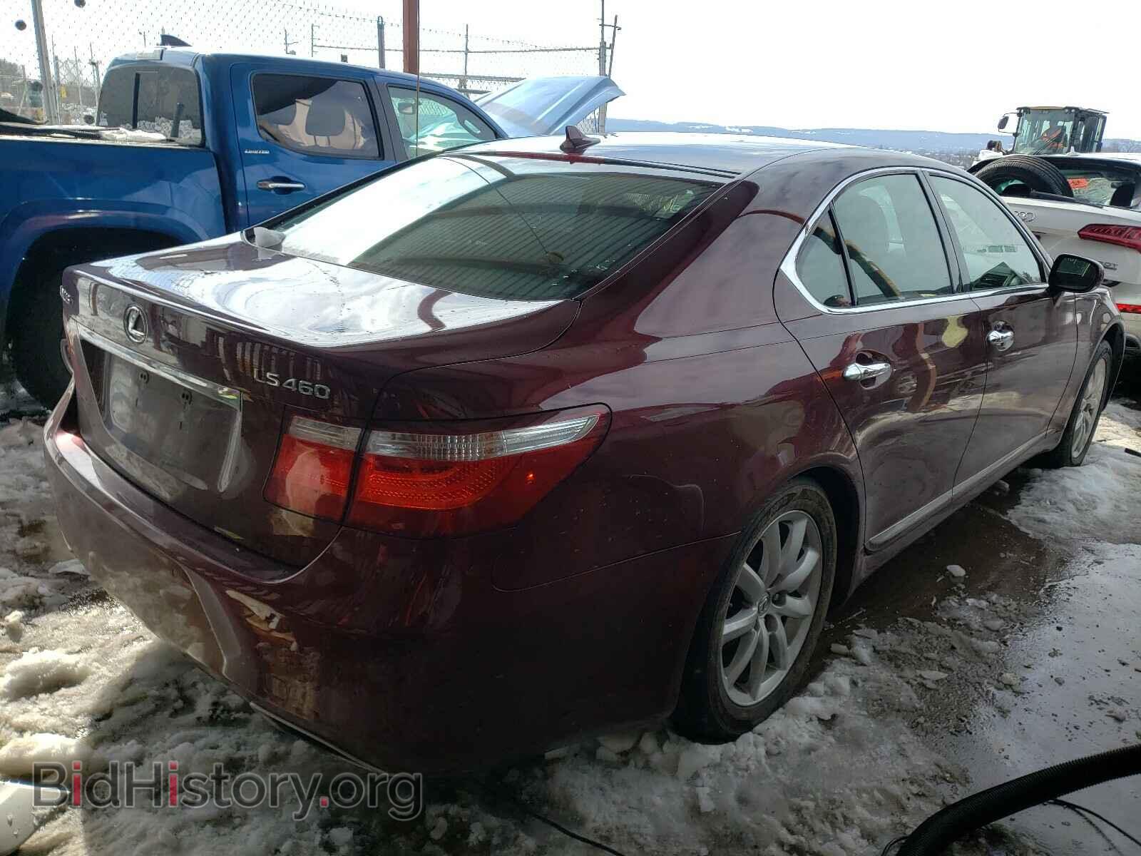 2007 LEXUS LS460 - VIN: JTHBL46F475023795 - Фото 4