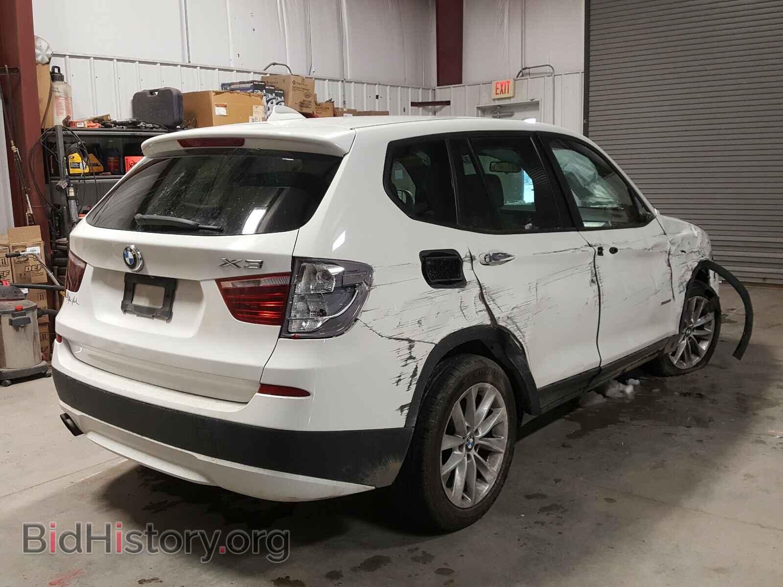 2013 BMW X3 - VIN: 5UXWX9C50D0D03708 - Photo 4