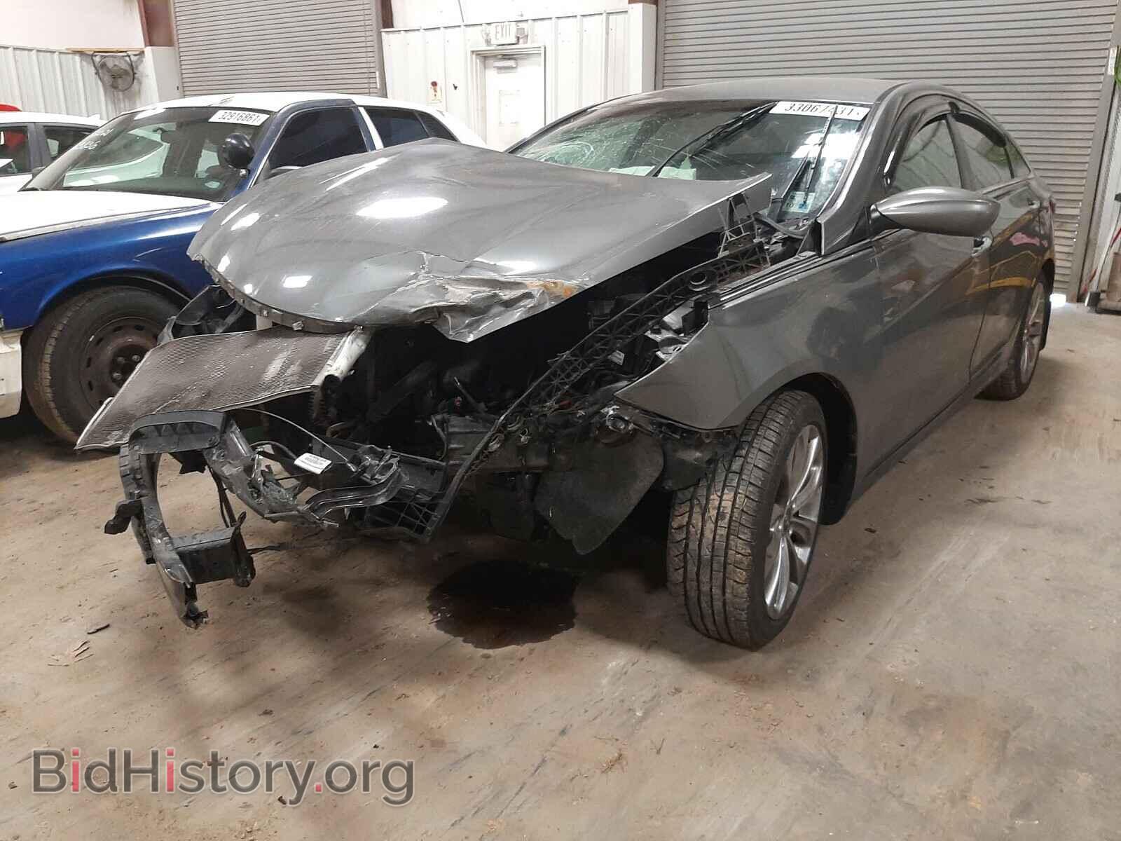 2013 HYUNDAI SONATA - VIN: 5NPEC4AC6DH706458 - Фото 2
