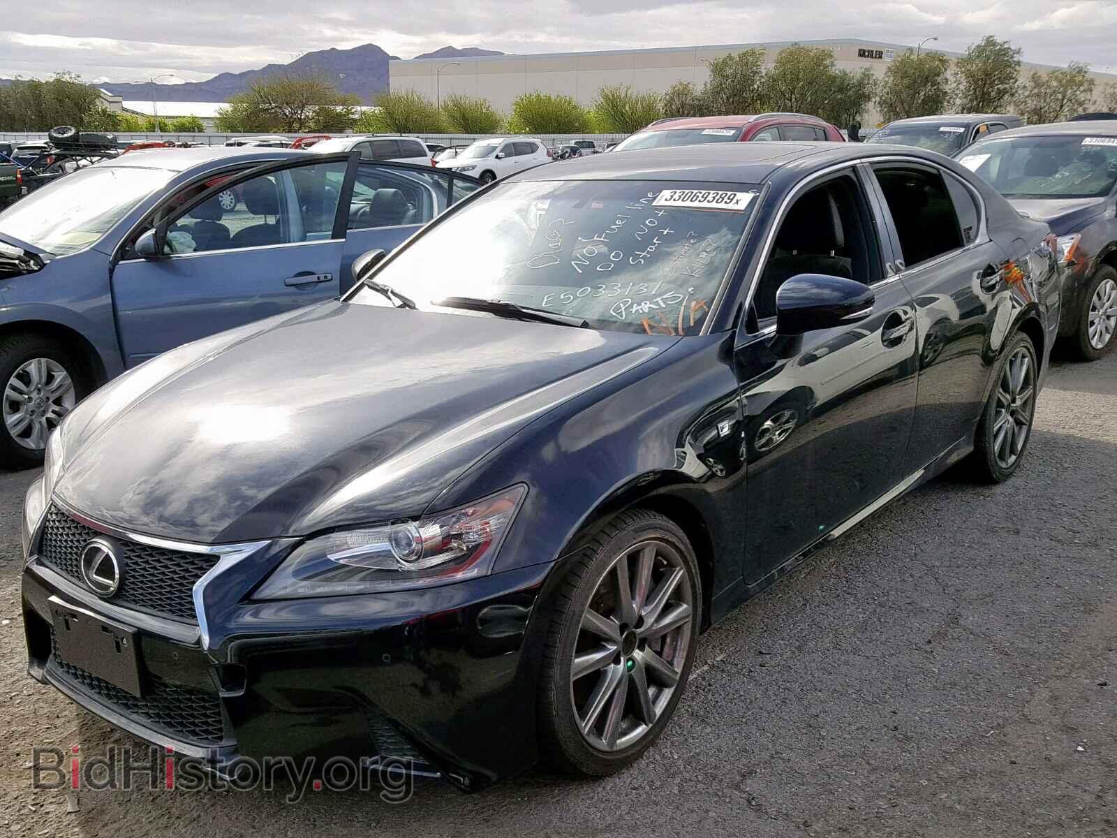 2014 LEXUS GS350 - VIN: JTHBE1BL2E5033131 - Фото 2