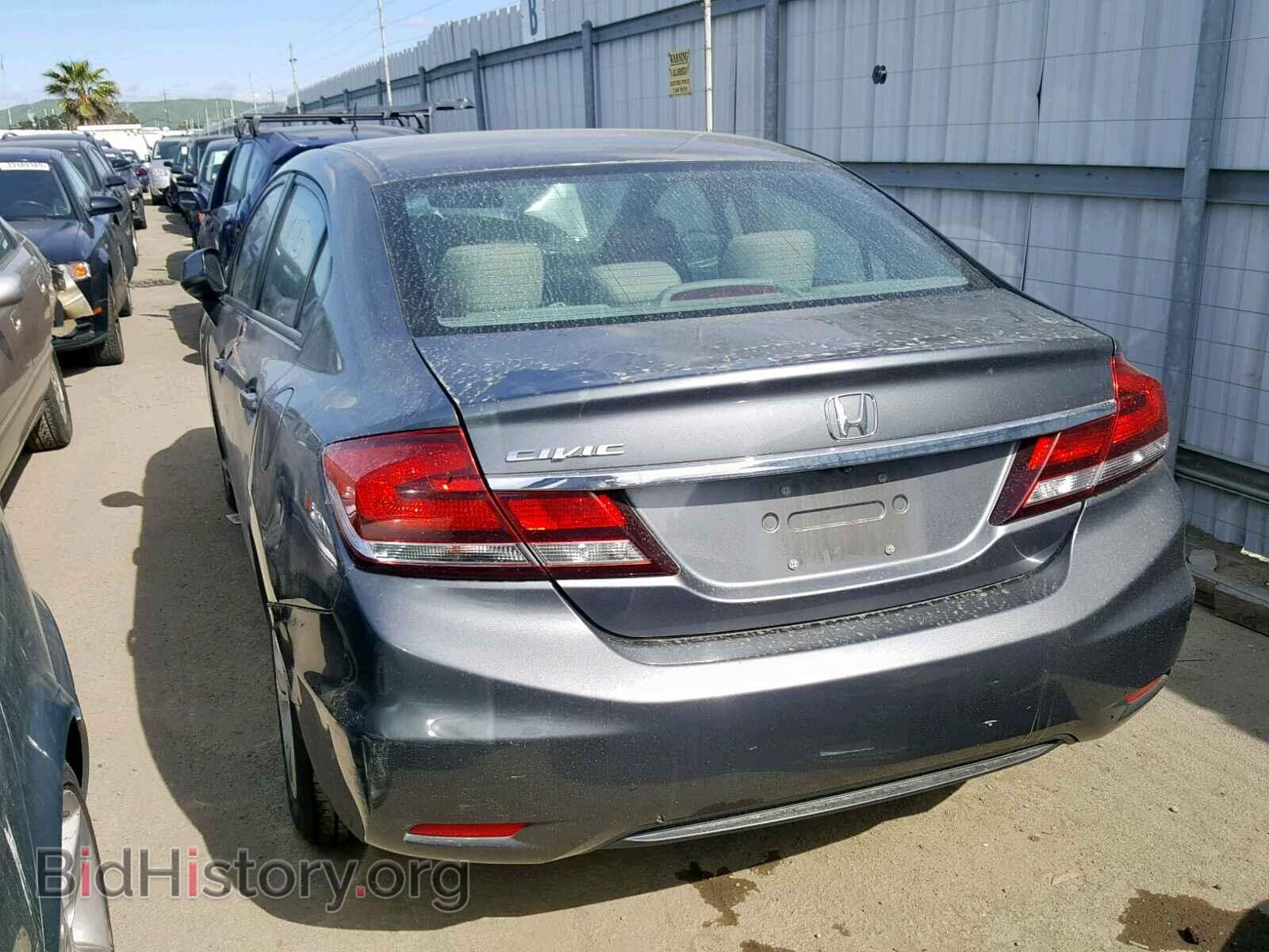 2013 HONDA CIVIC LX - VIN: 19XFB2F59DE276399 - Фото 3