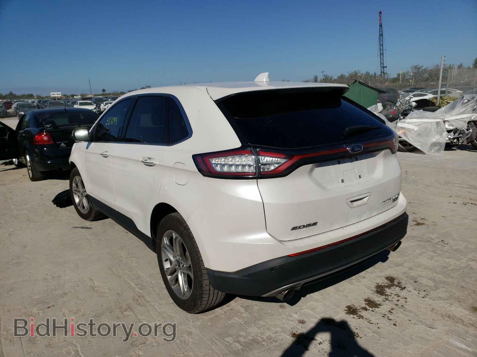 2016 FORD EDGE - VIN: 2FMPK3K93GBB48475 - Фото 3