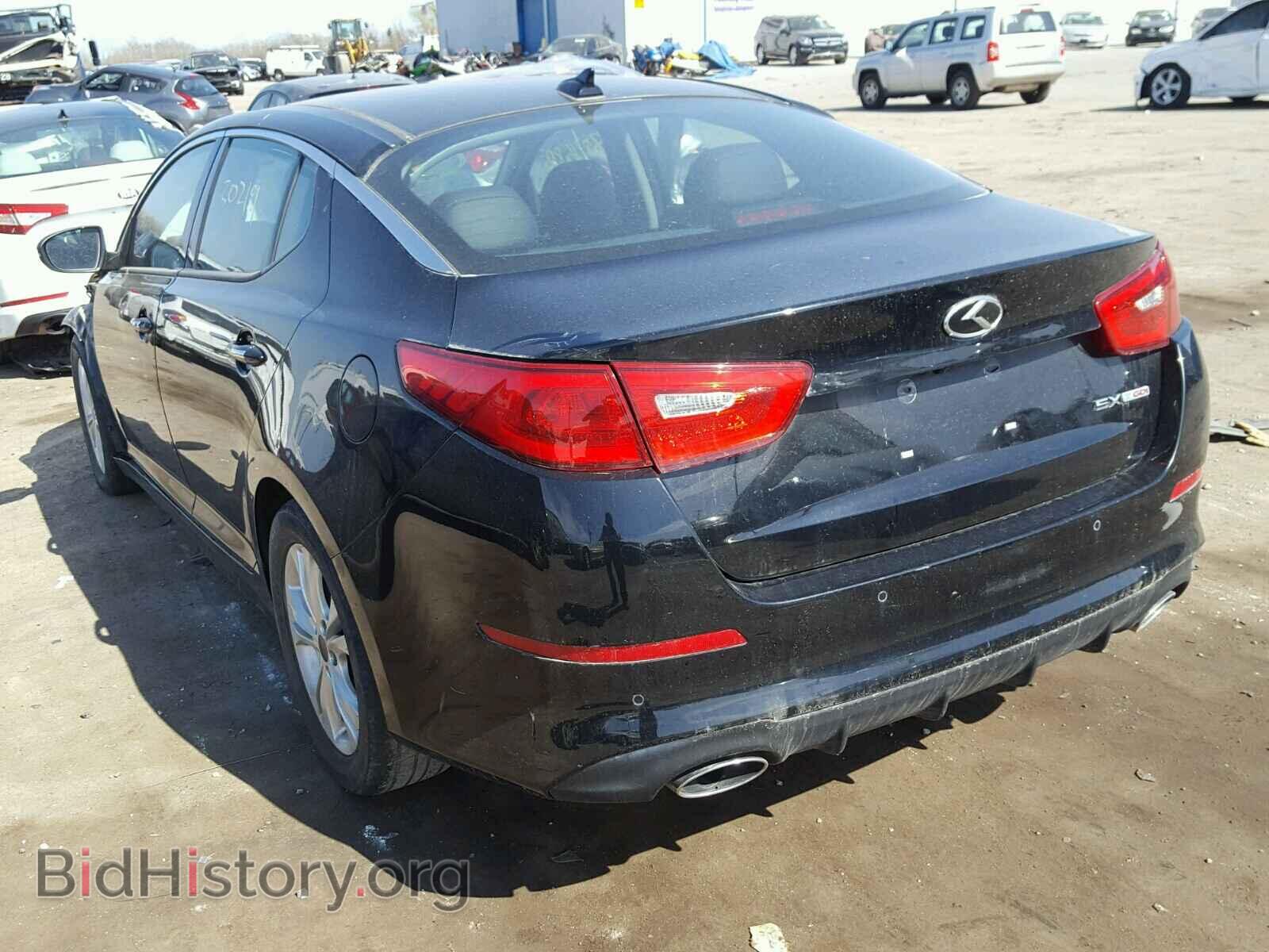 2014 KIA OPTIMA - VIN: 5XXGR4A61EG266437 - Фото 3