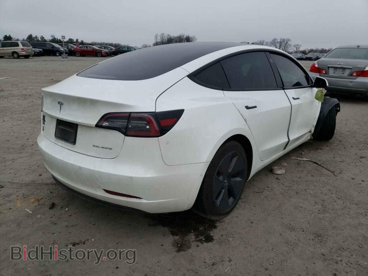 2021 TESLA MODEL 3 - VIN: 5YJ3E1EBXMF837036 - Фото 4