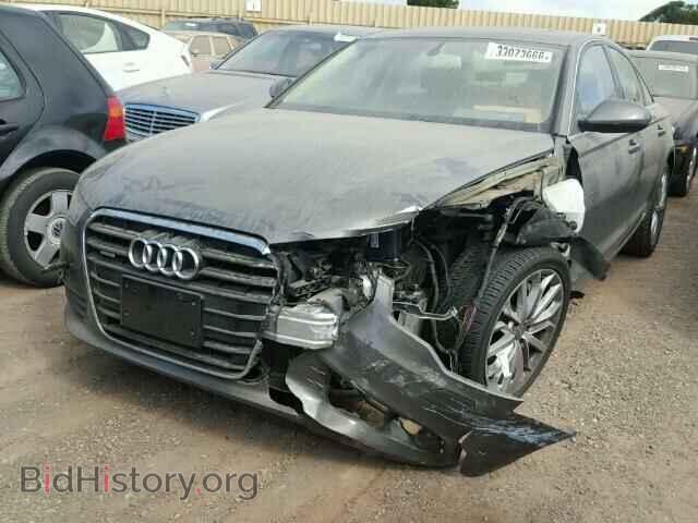 2012 AUDI A6 - VIN: WAUGGAFC2CN167837 - Фото 2