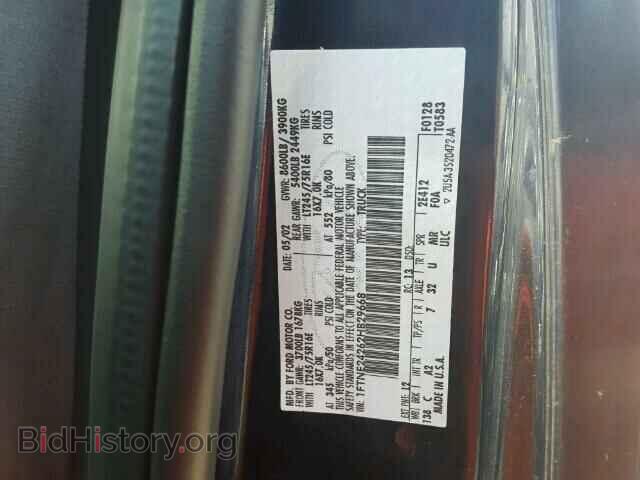 2002 FORD ECONOLINE - VIN: 1FTNE24262HB29668 - Фото 10