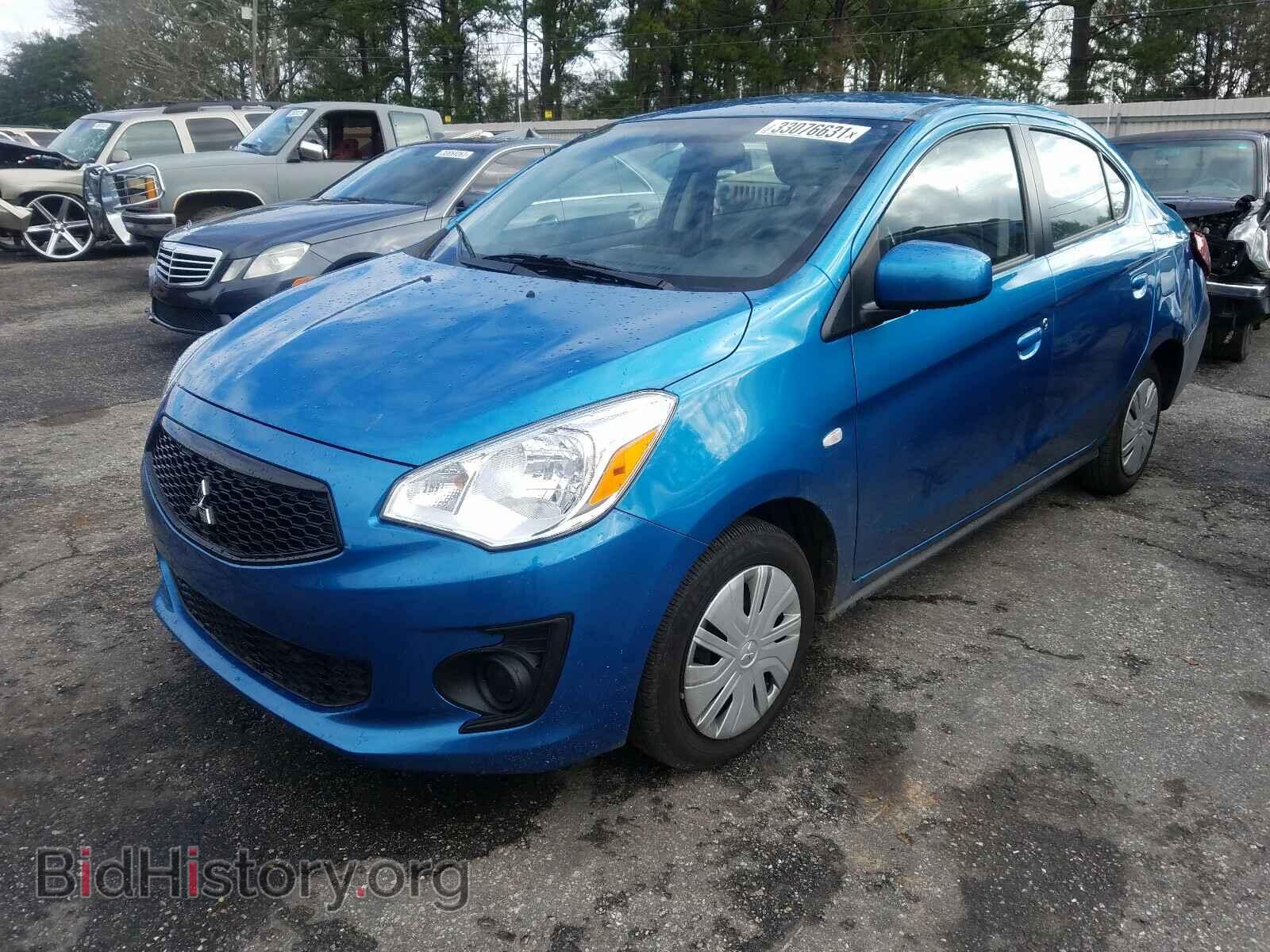 2020 MITSUBISHI MIRAGE - VIN: ML32F3FJ0LHF07856 - Фото 2