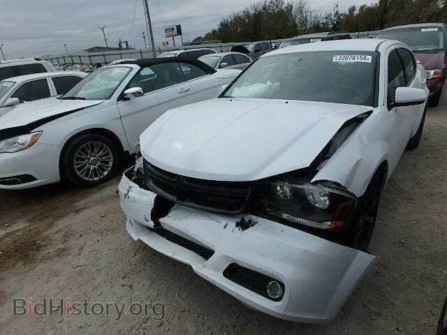 2013 DODGE AVENGER - VIN: 1C3CDZCB0DN620511 - Фото 2