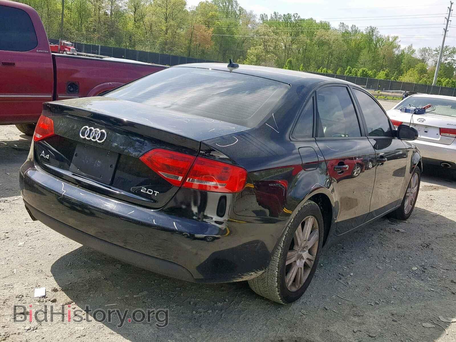 2010 AUDI A4 - VIN: WAUAFAFL5AN016190 - Фото 4