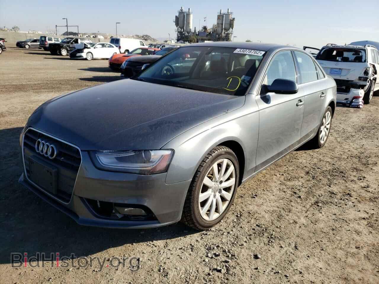 2013 AUDI A4 - VIN: WAUAFAFL8DA047834 - Фото 2