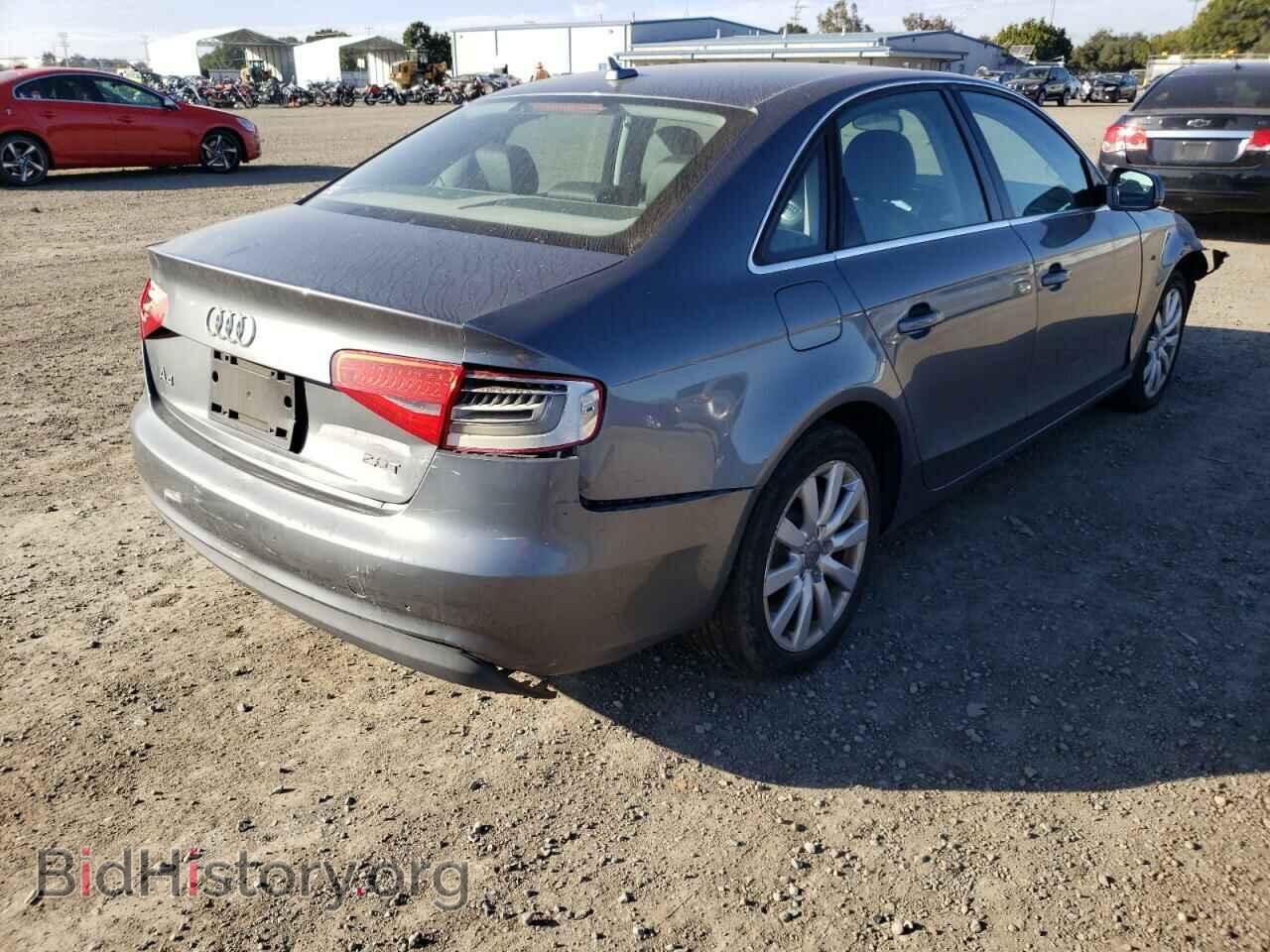 2013 AUDI A4 - VIN: WAUAFAFL8DA047834 - Фото 4