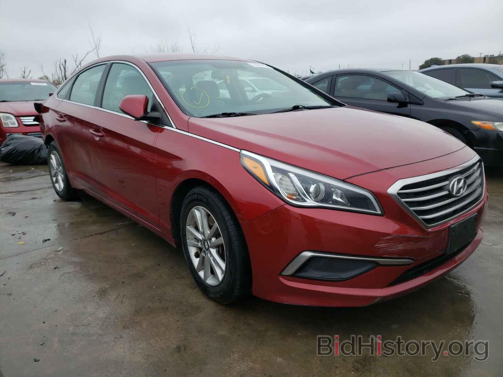 Фотография 5NPE24AF4GH339416 - HYUNDAI SONATA 2016