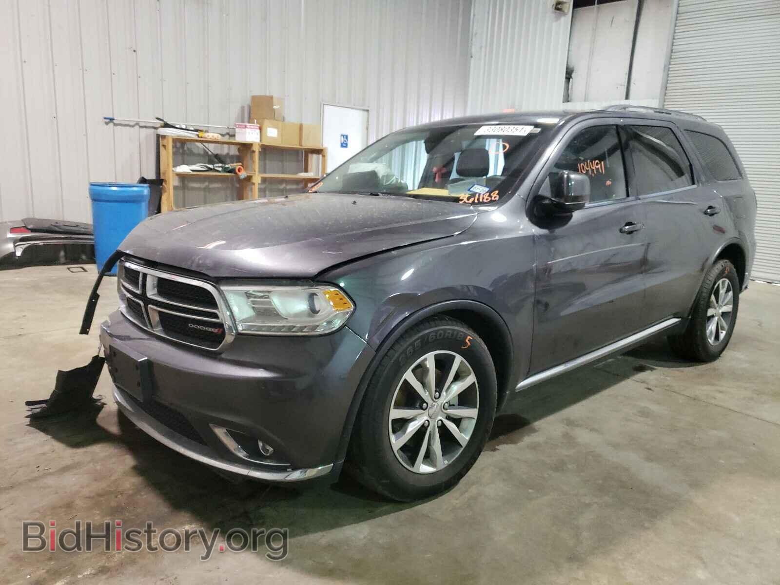 2016 DODGE DURANGO - VIN: 1C4RDHDG2GC361188 - Фото 2