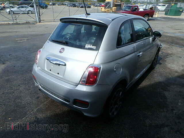 2012 FIAT 500 - VIN: 3C3CFFBR6CT125607 - Фото 4