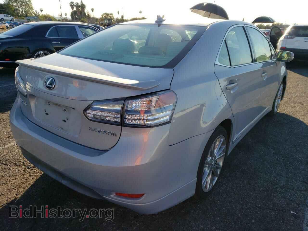 2010 LEXUS HS - VIN: JTHBB1BA8A2027224 - Фото 4