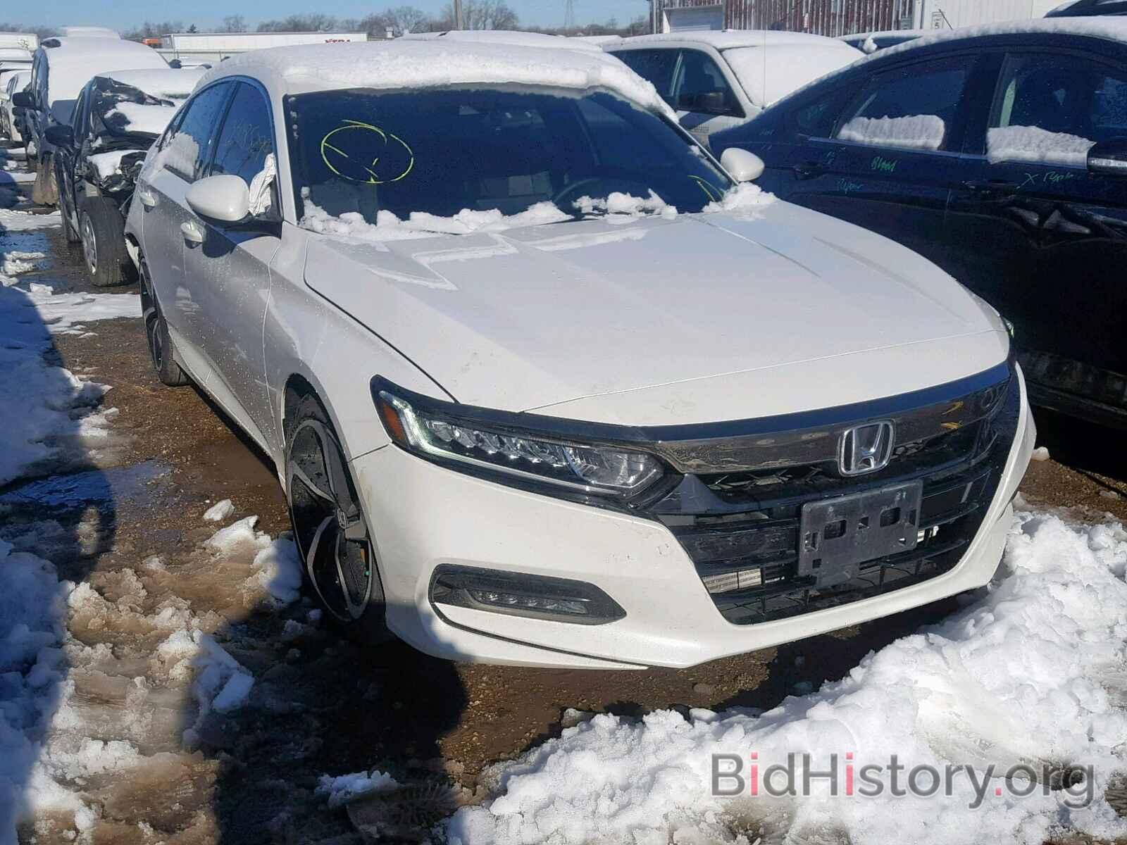 Photo 1HGCV1F36JA199607 - HONDA ACCORD SPO 2018