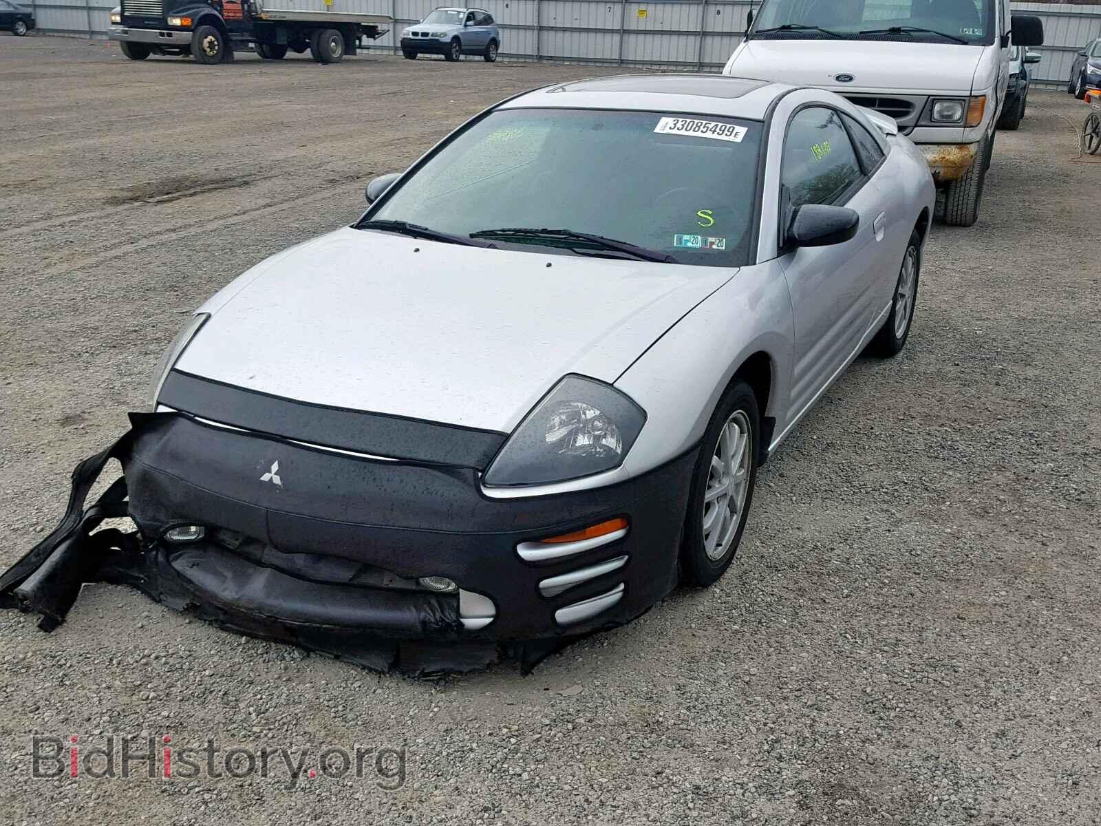 2000 MITSUBISHI ECLIPSE - VIN: 4A3AC44G5YE156394 - Фото 2