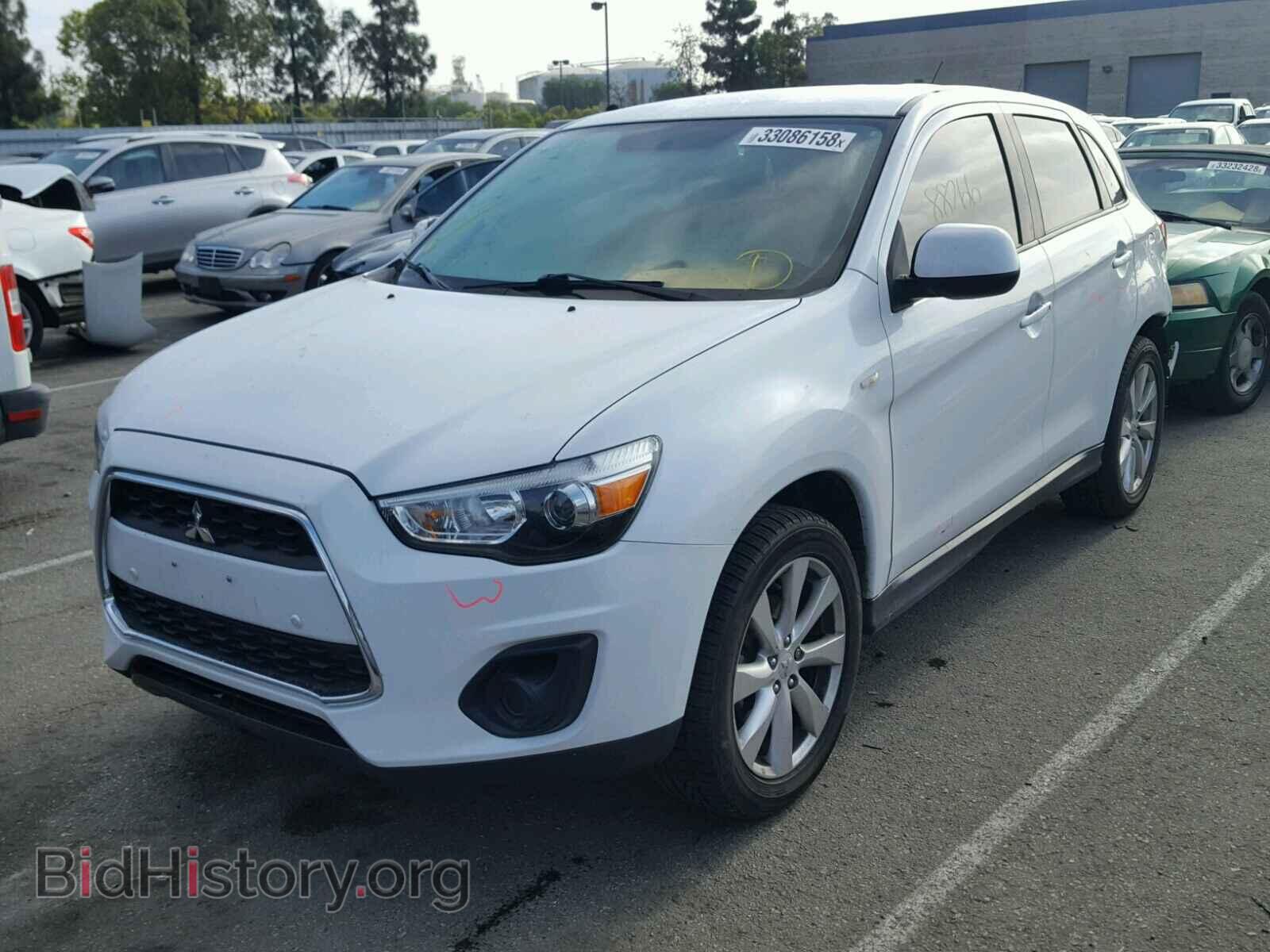 2013 MITSUBISHI OUTLANDER - VIN: 4A4AR3AU9DE001078 - Фото 2