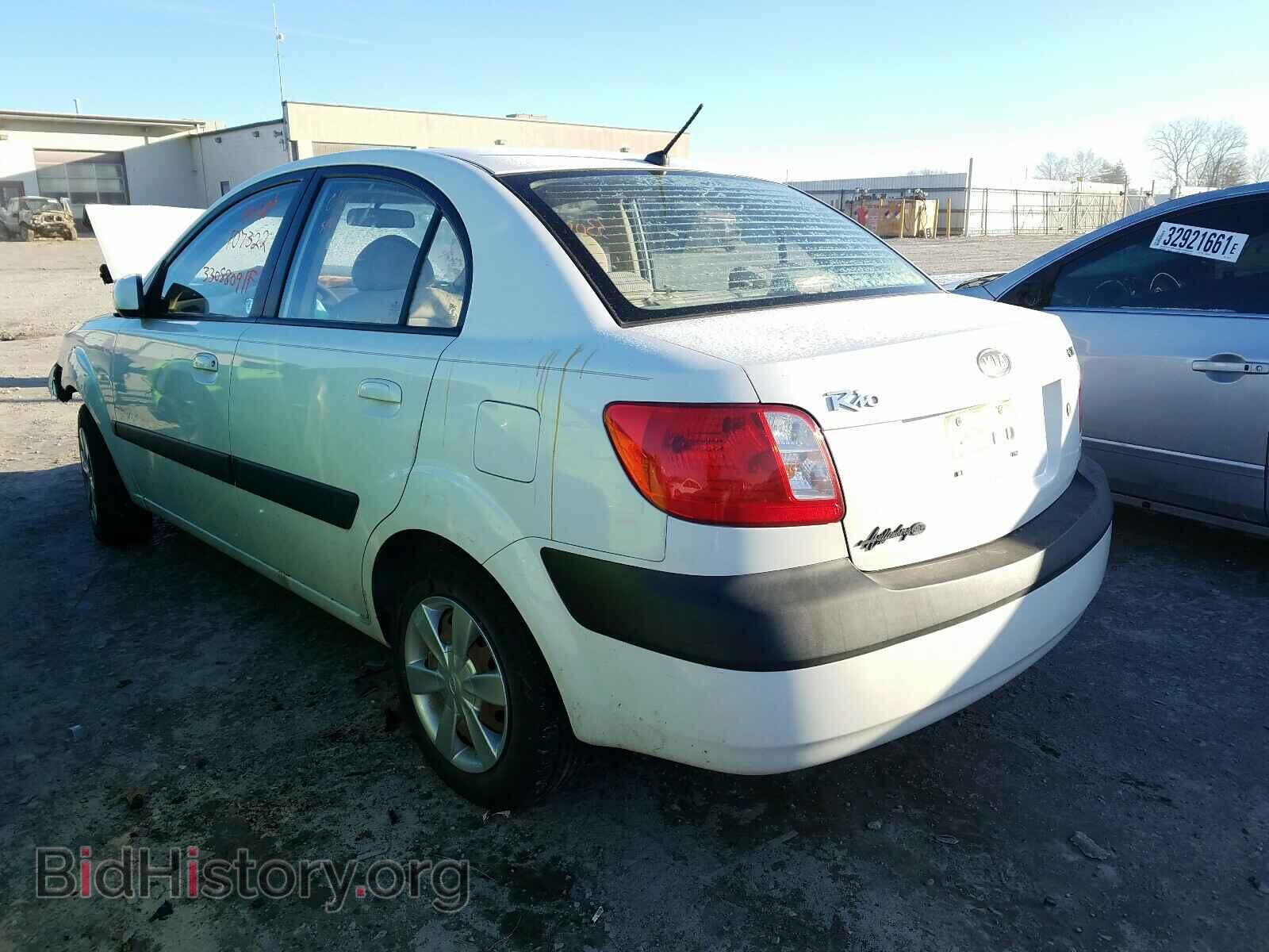 2007 KIA RIO - VIN: KNADE123776295313 - Photo 3