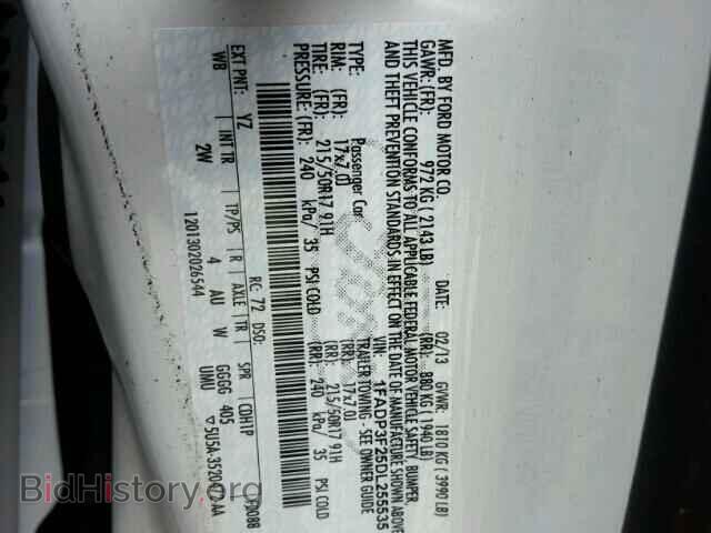 2013 FORD FOCUS - VIN: 1FADP3F25DL255535 - Фото 10